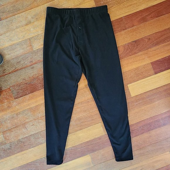 Sioro Polyester/Spandex Black Pajama/Underwear Pants Size Medium - Picture 1 of 13